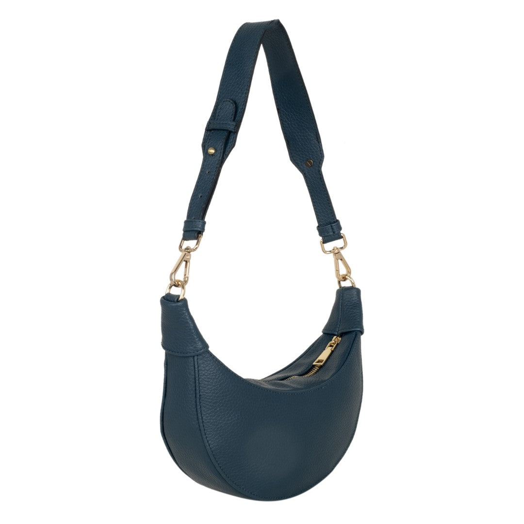 Hand Bag + Sling & Crecent Moon Bag-Eyeglass Case Peacock Green(Combo)