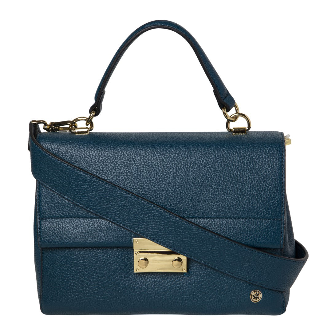 Hand Bag + Sling & Crecent Moon Bag-Eyeglass Case Peacock Green(Combo)