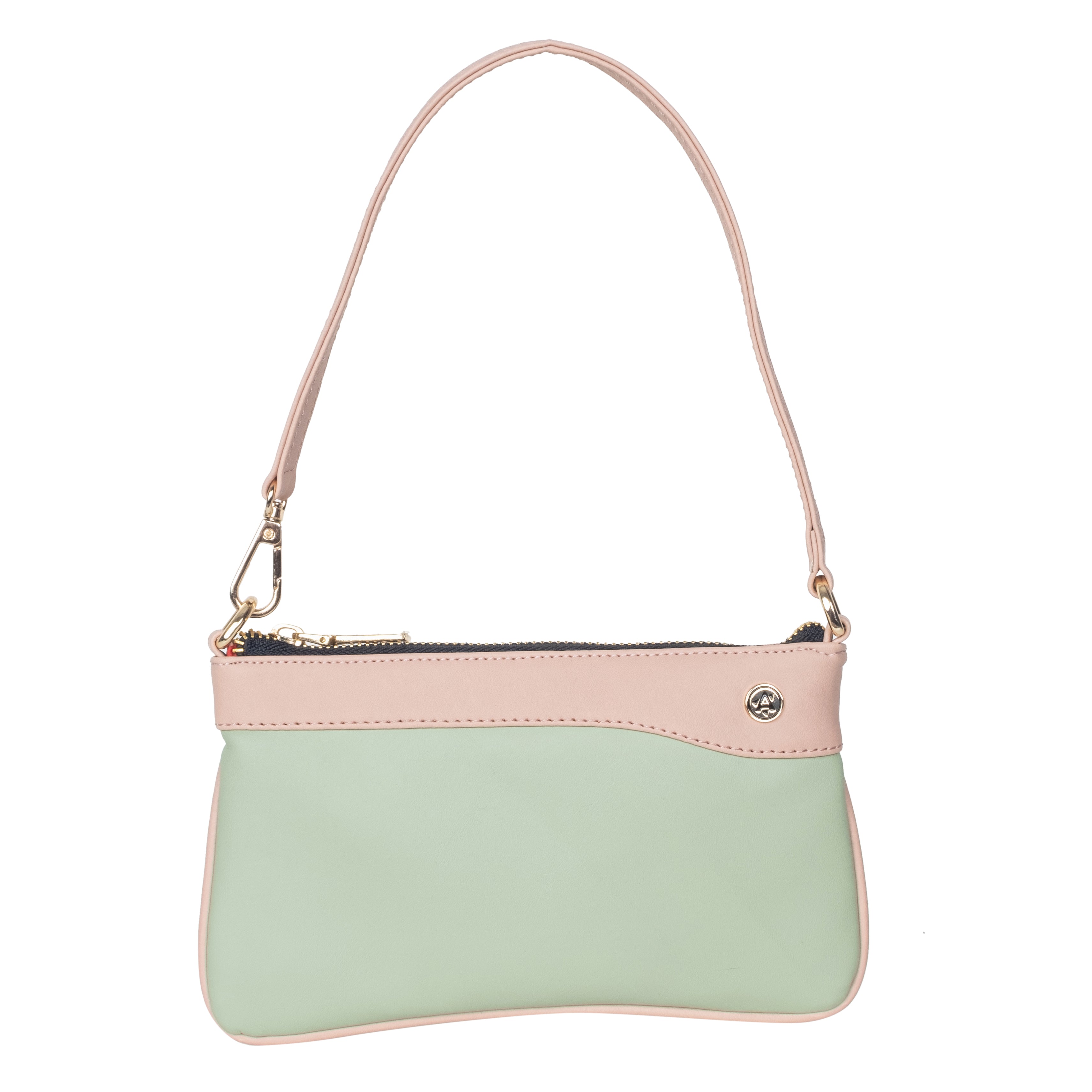 Wristlet Wallet & Eyeglass Case Mint Green, Light Pink(Combo)