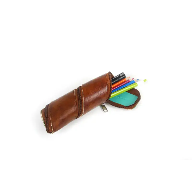 Spiral Pouch - Brown