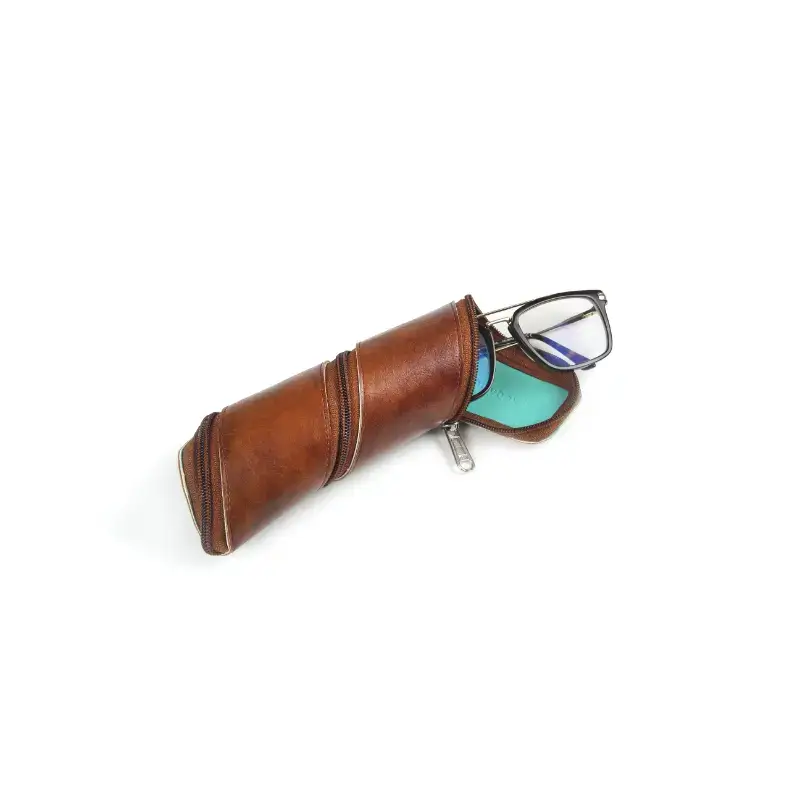Spiral Pouch - Brown