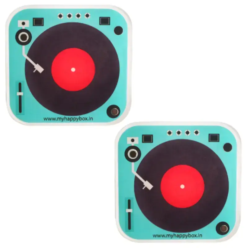 Magnetic Coaster Gramaphone