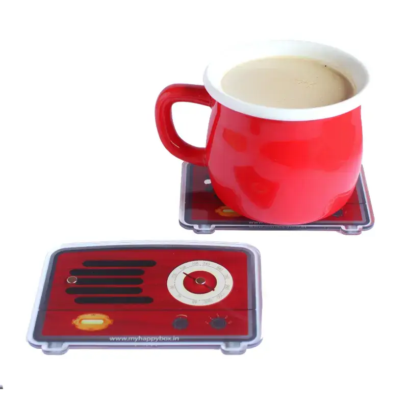 Magnetic Coaster Radio