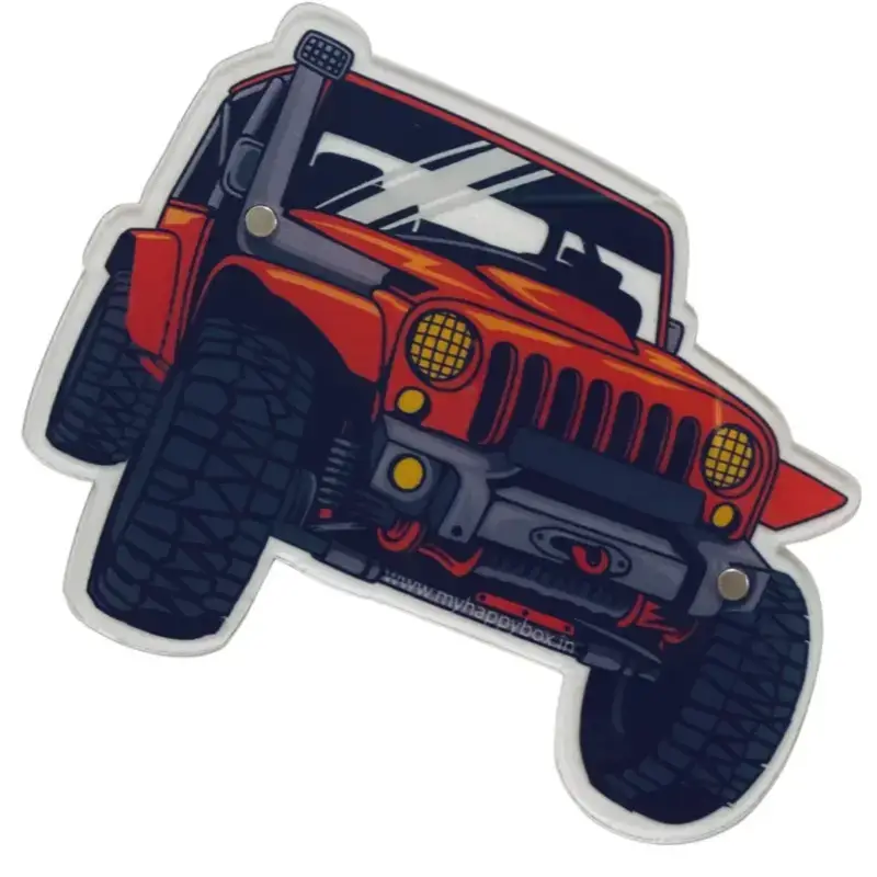 Magnetic Coaster Jeep