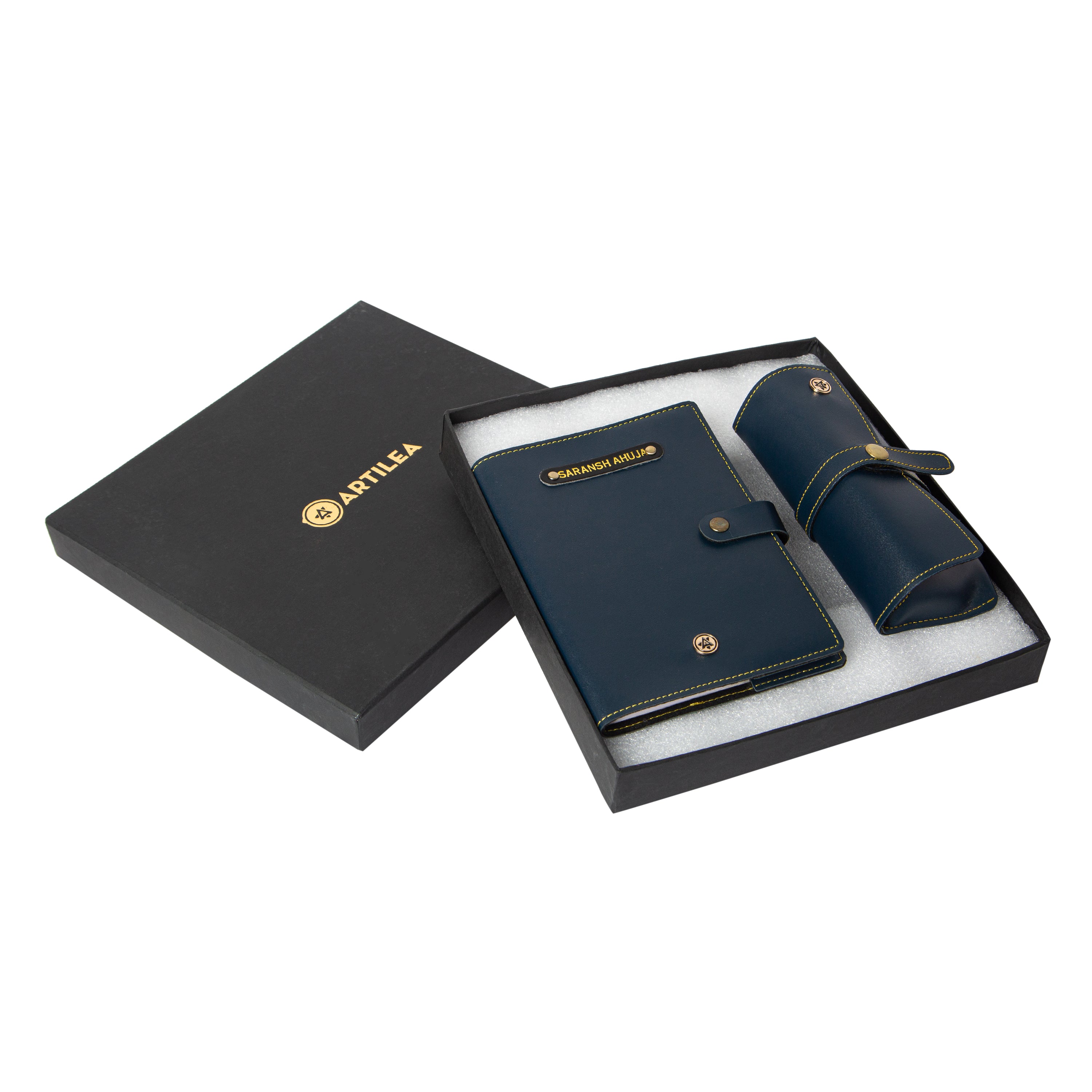 Diary cover -Sunglass Case Set-Navy