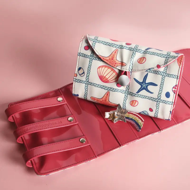 Hair Accessories Organizer Red
