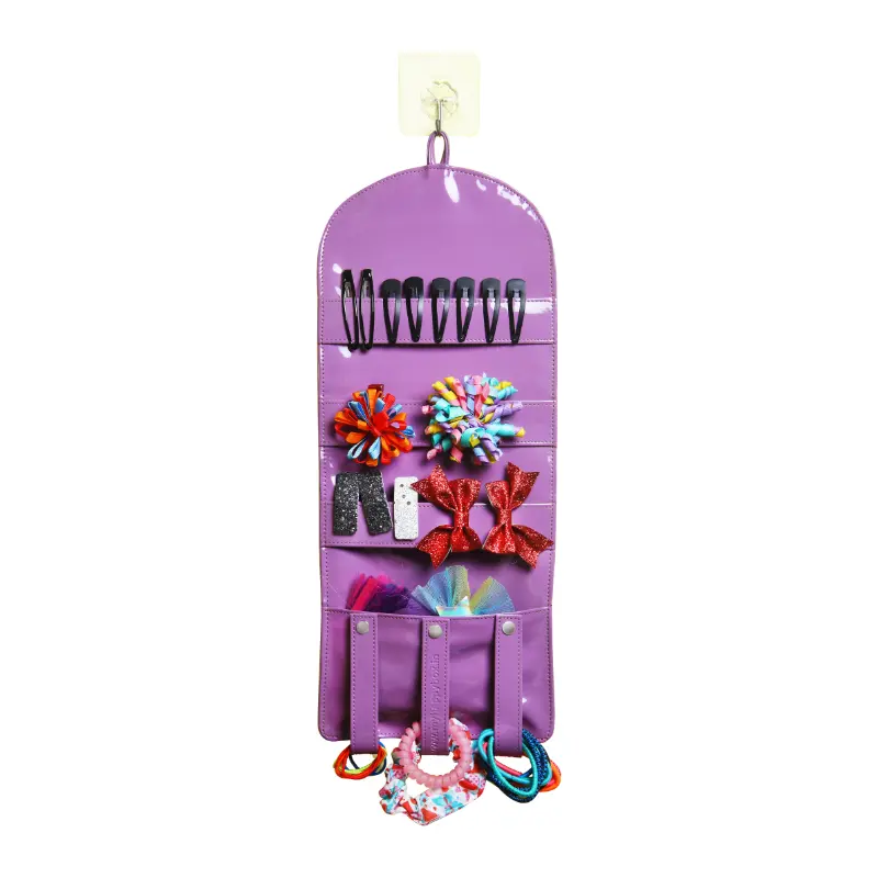 Hair Accessories Organizer Purple