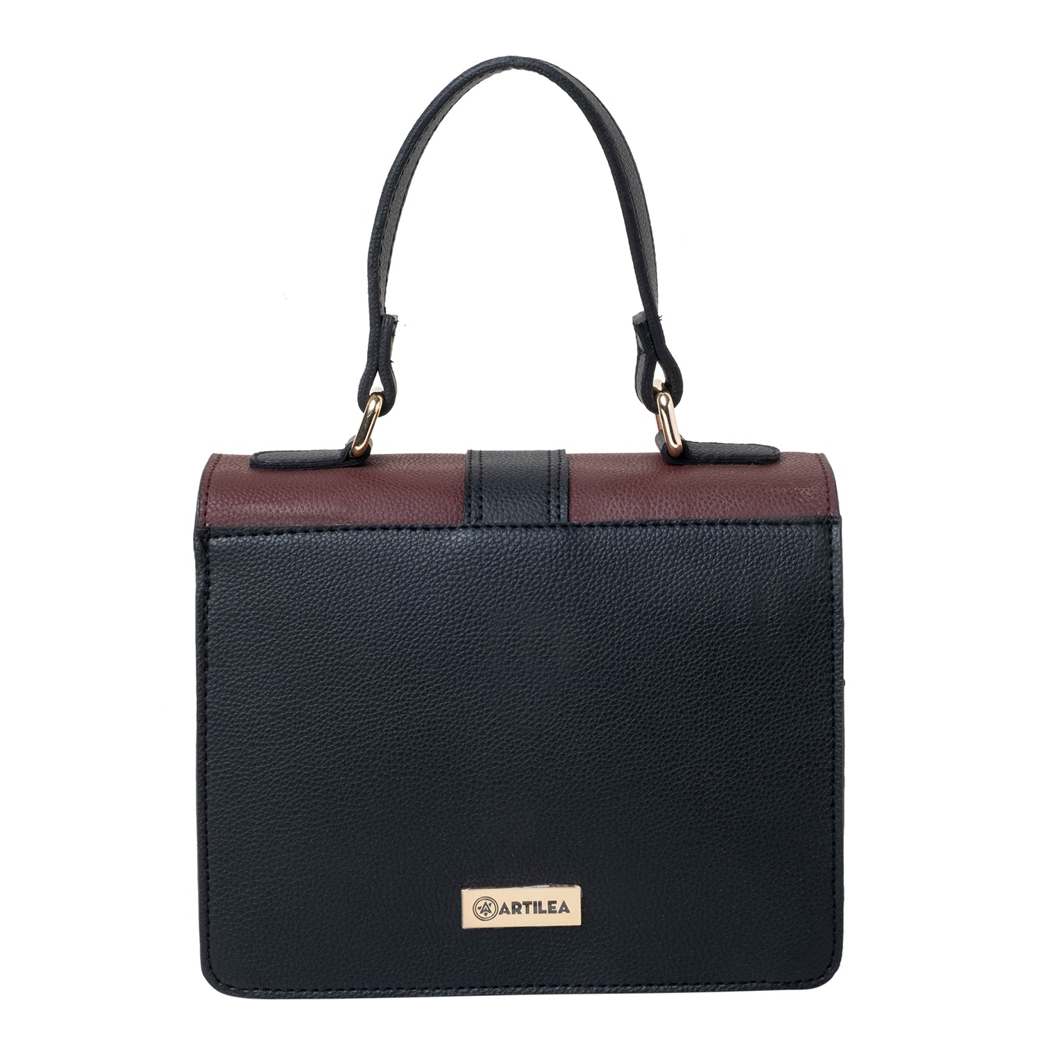 Party Sling Bag - Brown & White