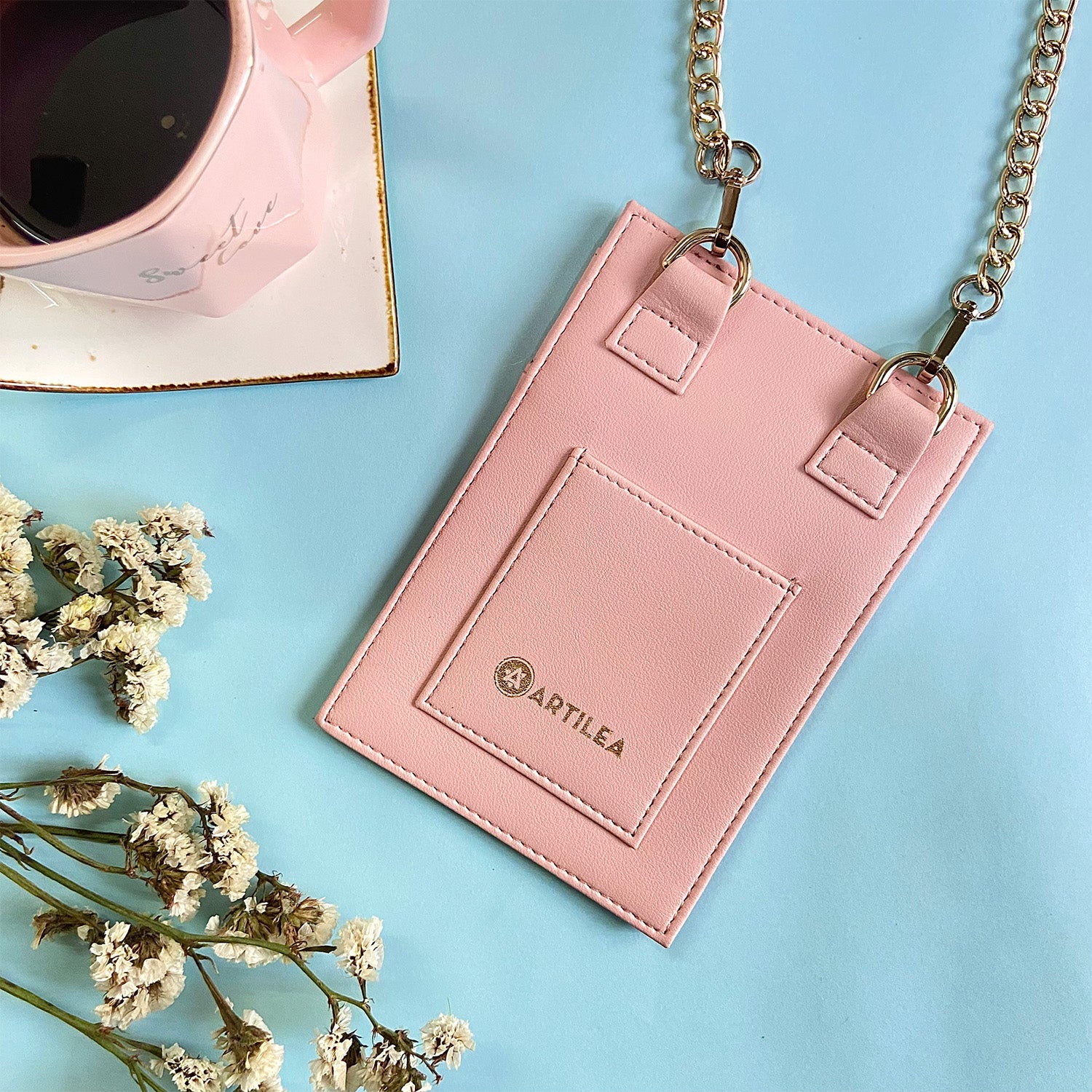 Mobile Sling Bag - Powderpink