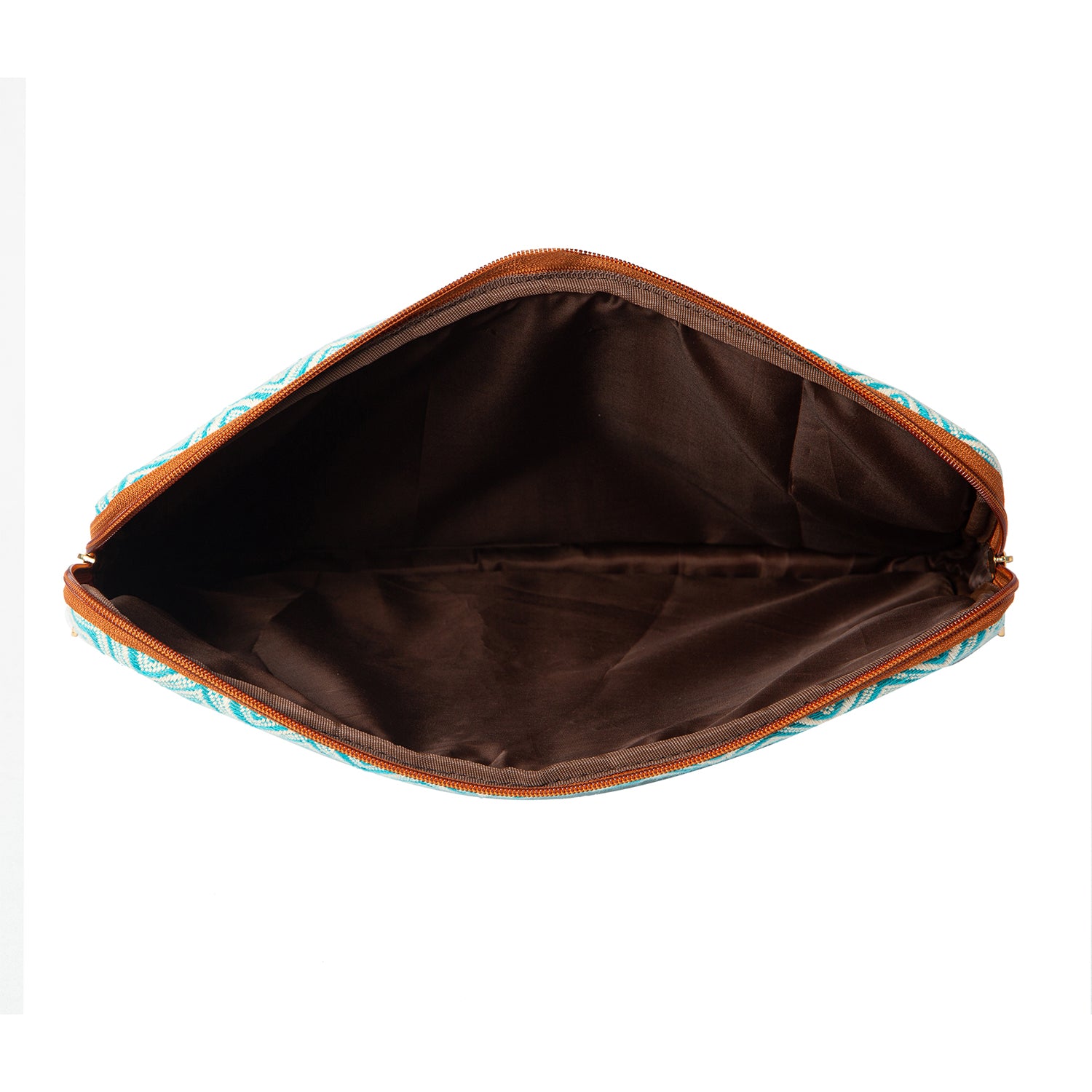 Laptop Sleeve - Cyan Chevron