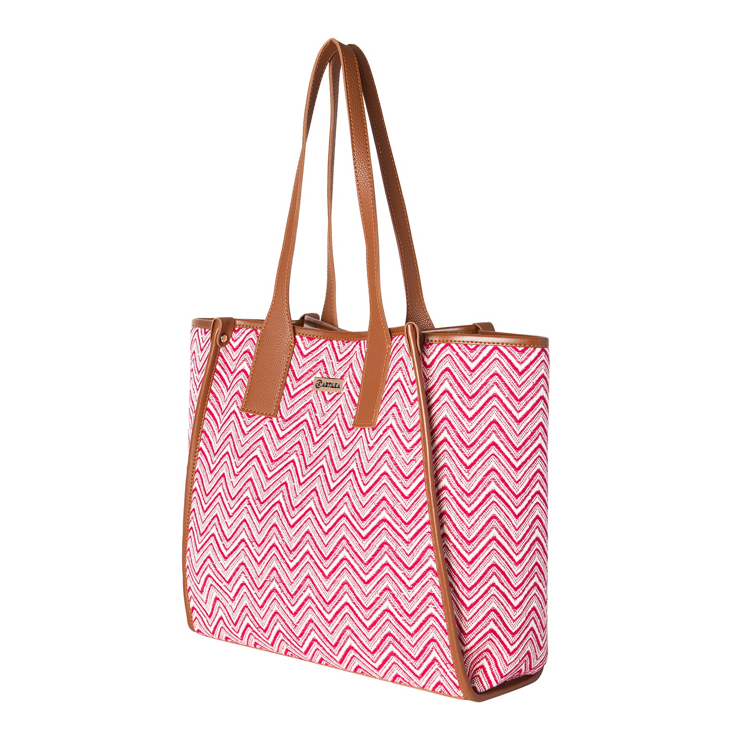 Rose Chevron & Combo of Tote & Laptop Sleeve