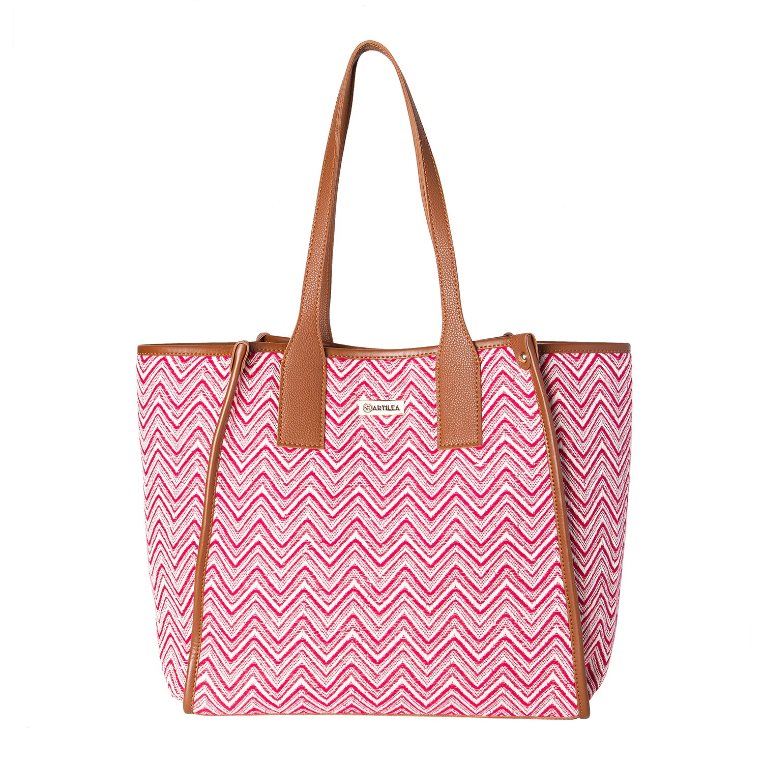 Rose Chevron & Combo of Tote & Laptop Sleeve