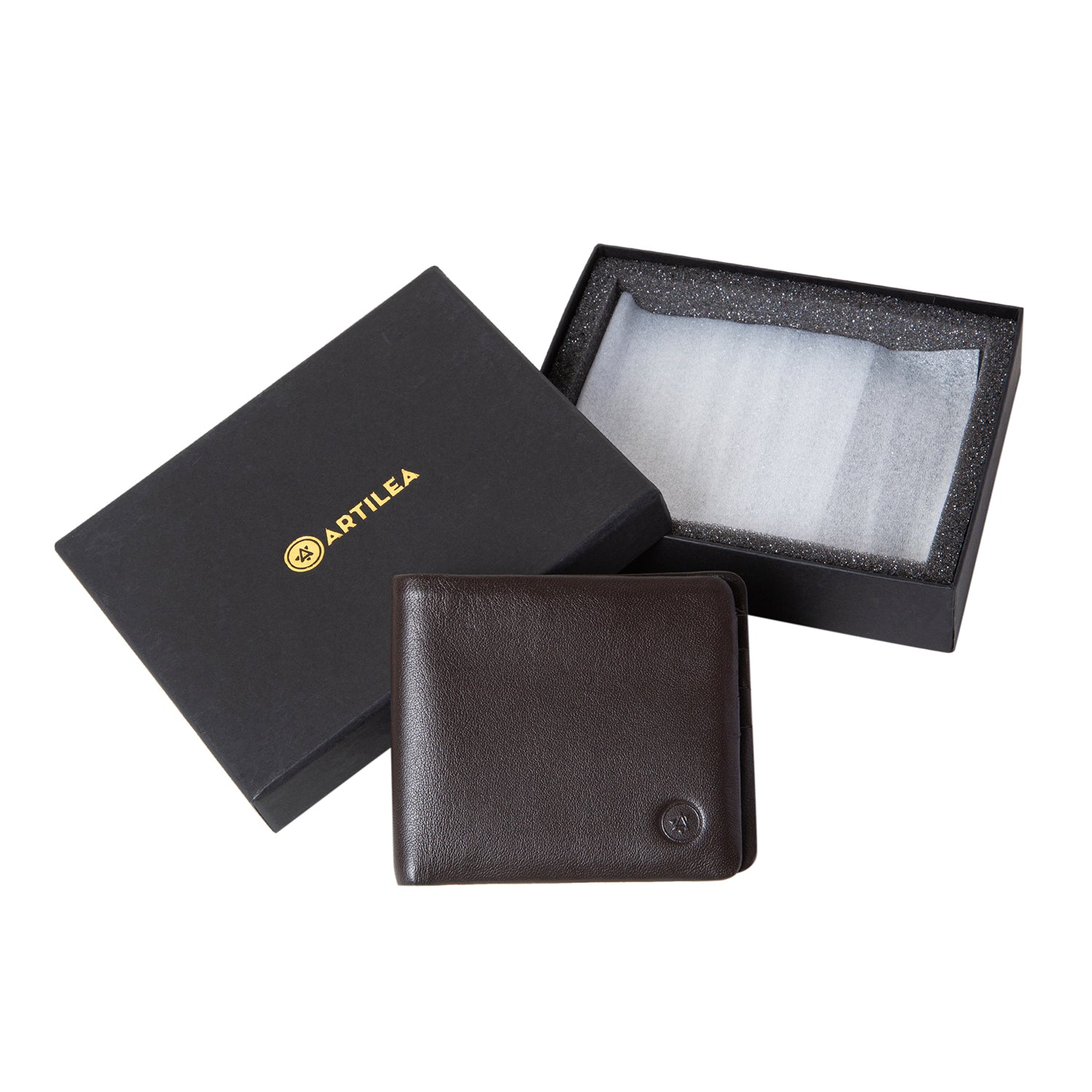 Genuine Italian Handcrafted Leather Wallet - Brown