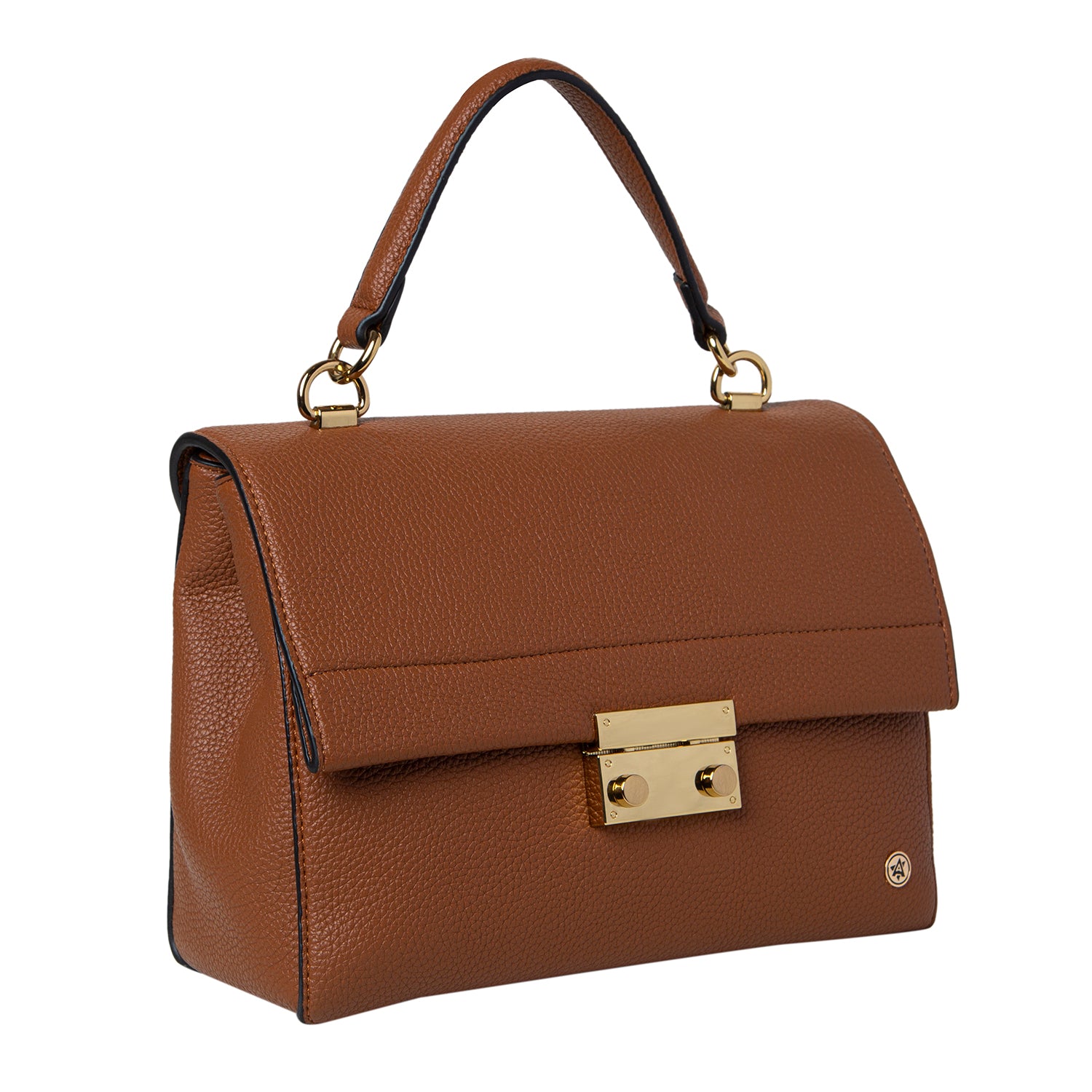 Handbag And Sling - Tan