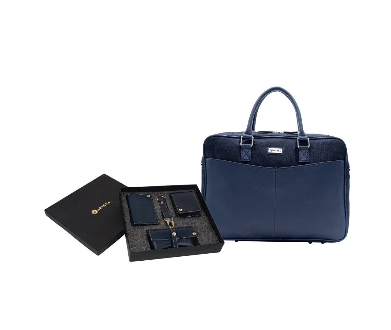 Laptop Bag & Corporate gift Set-combo (Blue)