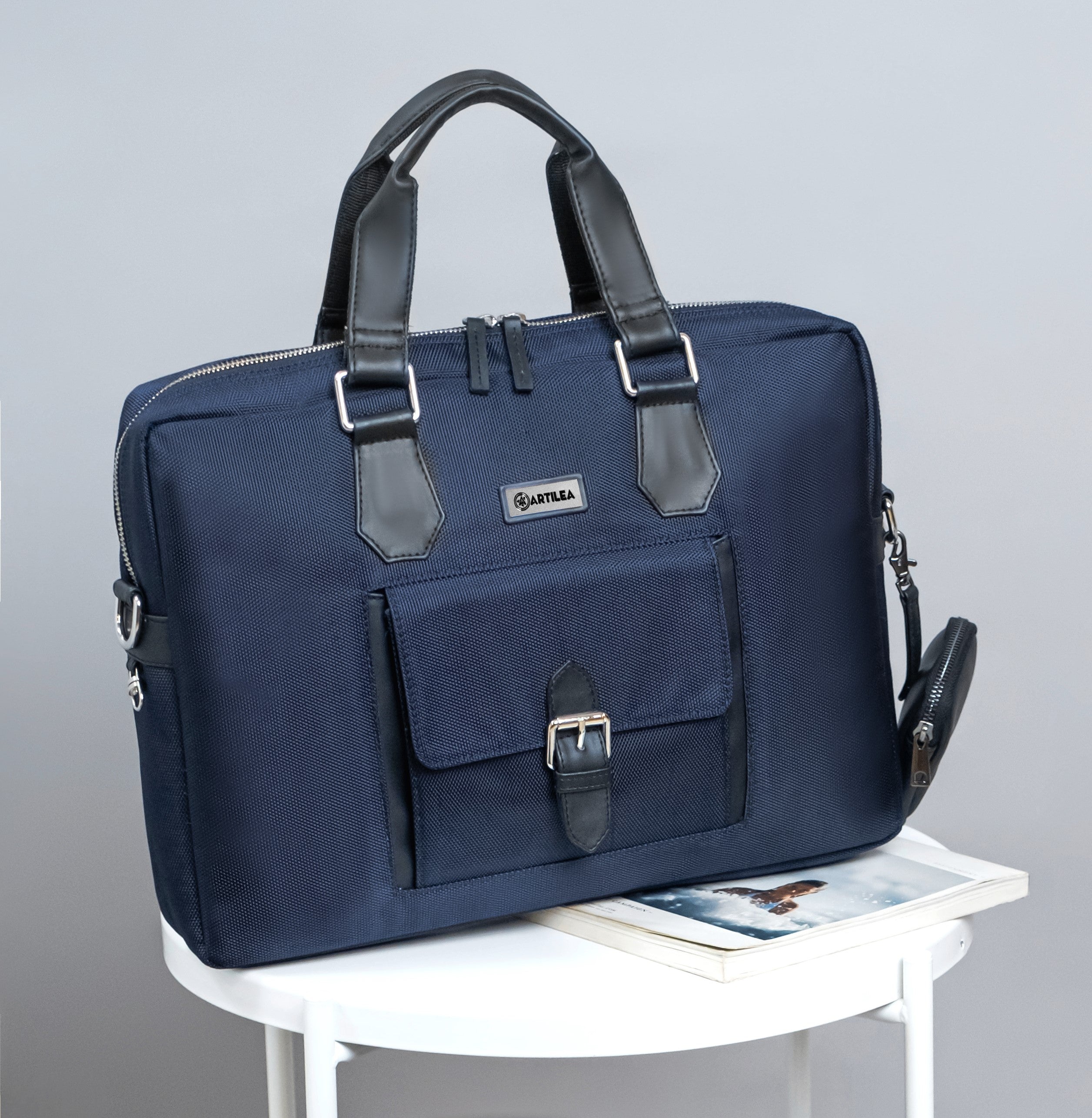 Smart Laptop Bag Matty And Rexene - Blue & Black