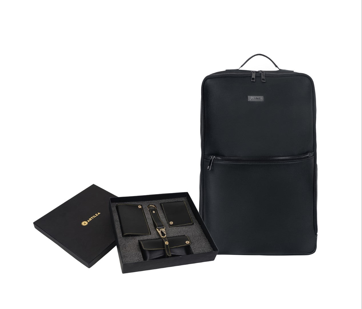 Thorin Backpack & Corporate gift Set-combo (Black)