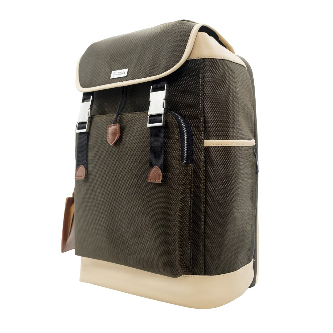 Laptop Bag & Ultimate Backpack-Combo (Olive Green)
