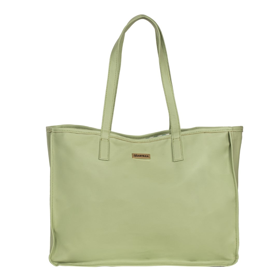 Reversible Tote Bag & Wristlet Wallet- Eyeglass Case Mint Green (Combo)