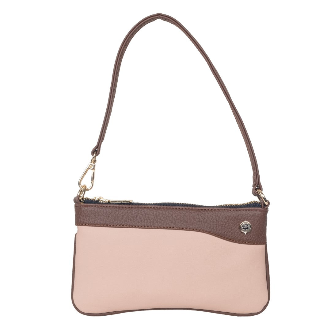 Reversible Tote Bag & Wristlet Wallet- Eyeglass Case Light Pink(Combo)