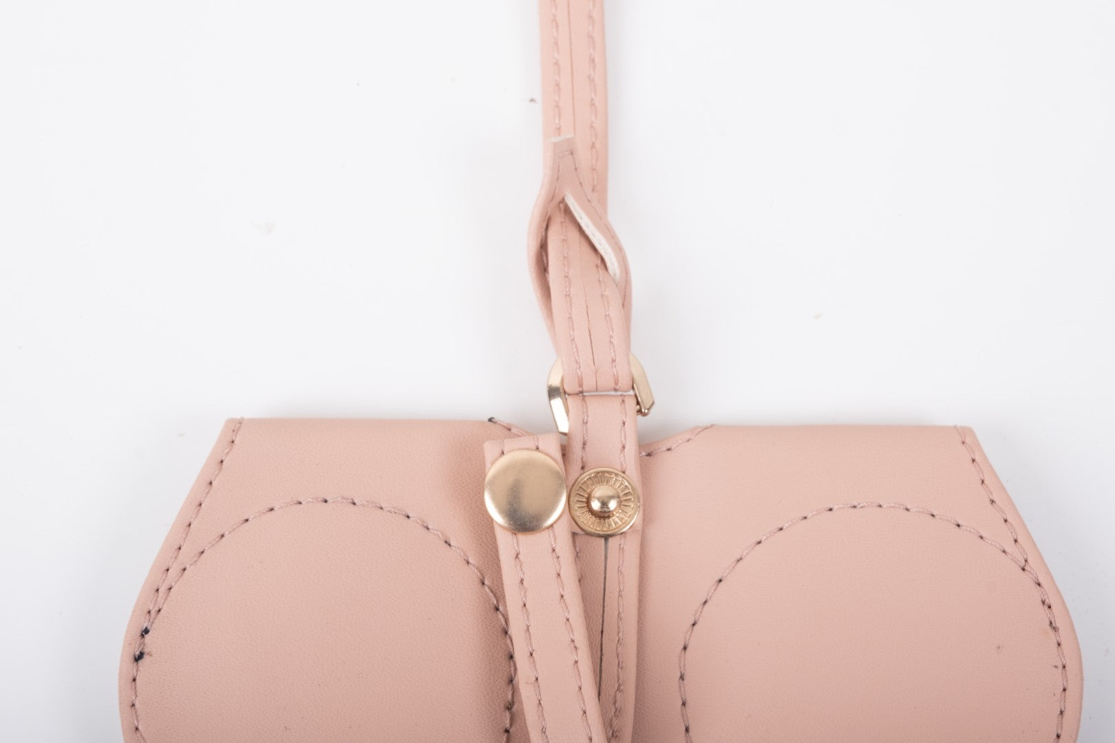 Crecent Moon Bag & Eyeglass Case Light Pink(Combo)