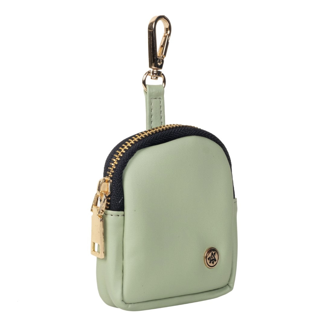 Crecent Moon Bag-Wristlet Wallet & Eyeglass Case Mint Green(Combo)