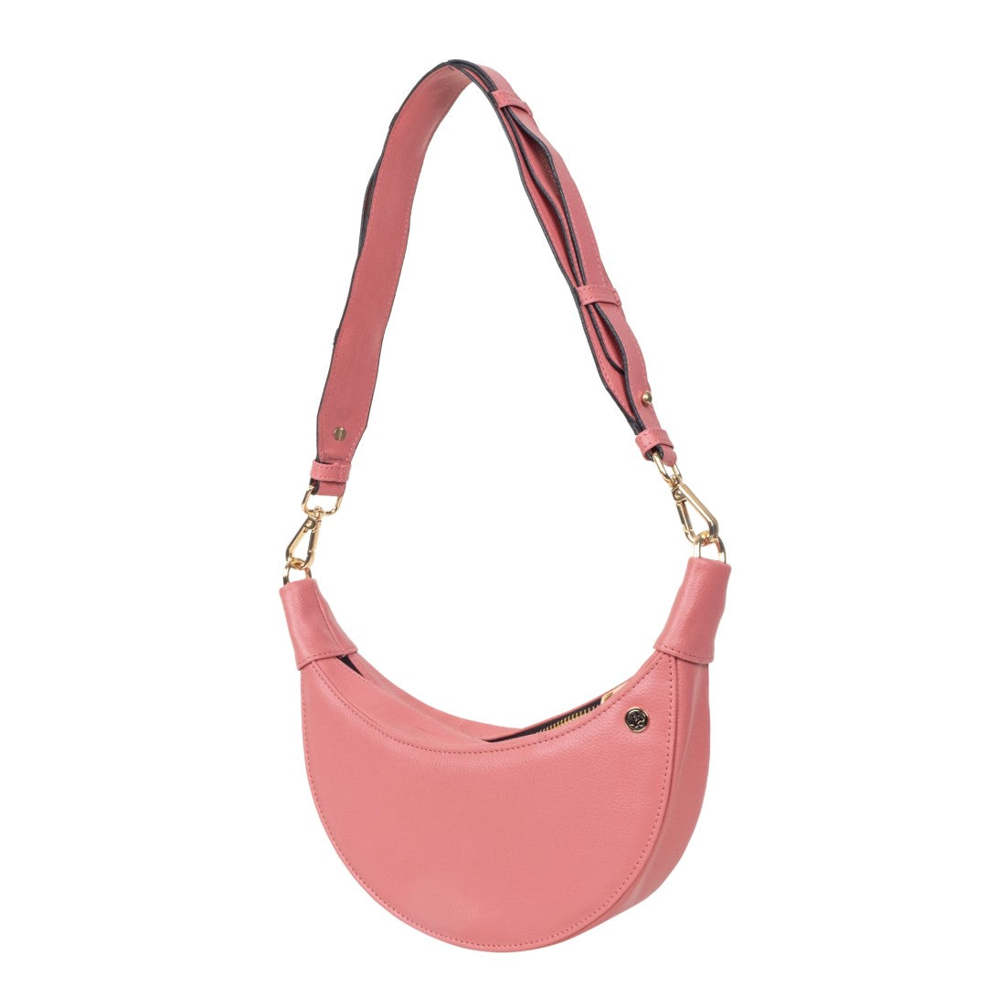 Crecent Moon Bag & Eyeglass Case Pink(Combo)