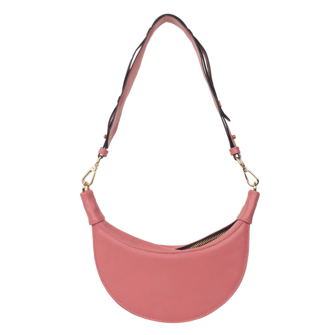 Crecent Moon Bag & Eyeglass Case Pink(Combo)