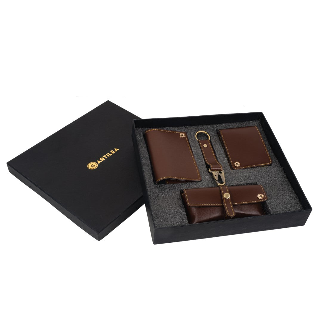 Ultimate Backpack Black Corporate gift Set Brown (Combo)