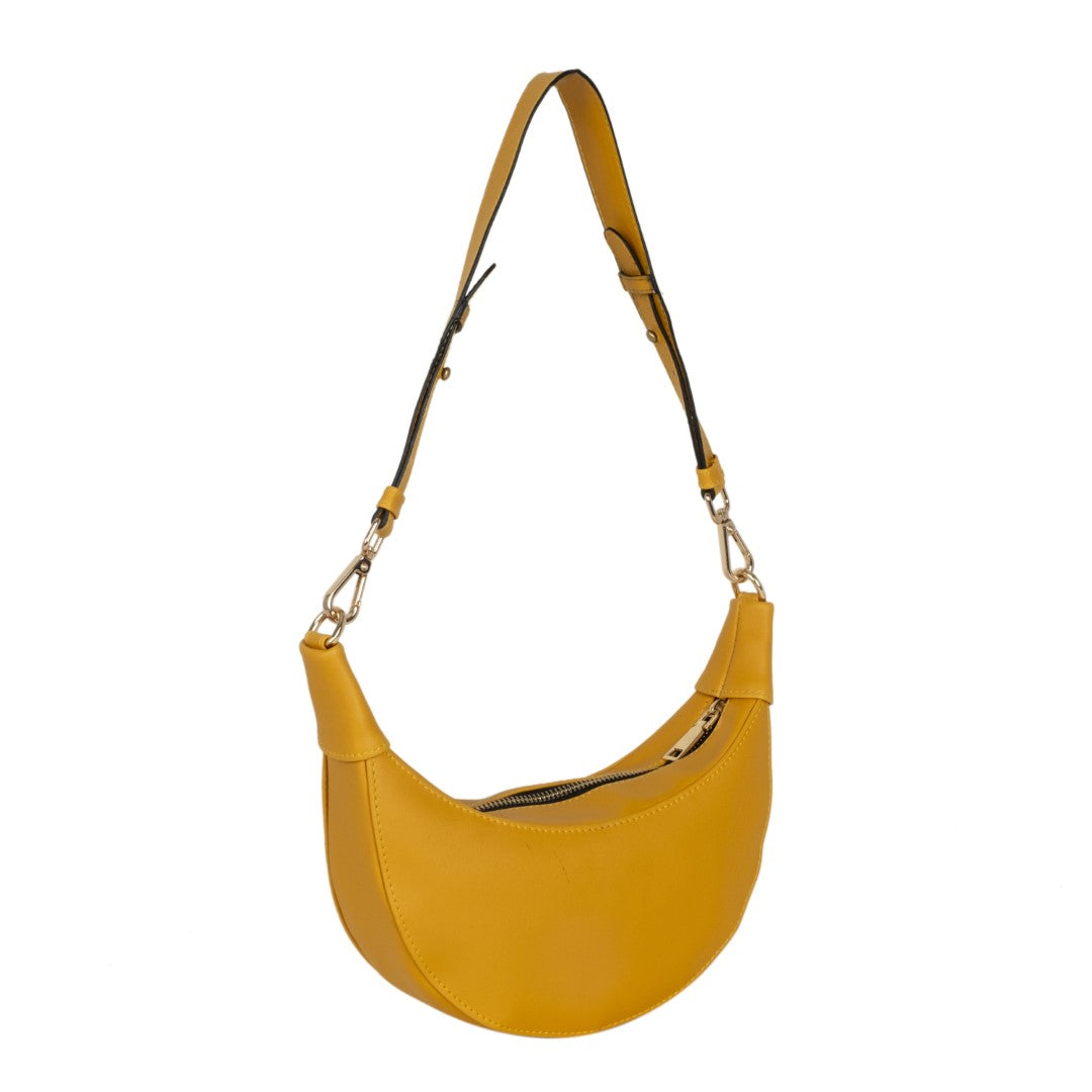 Crecent Moon Bag & Eyeglass Case Yellow(Combo)