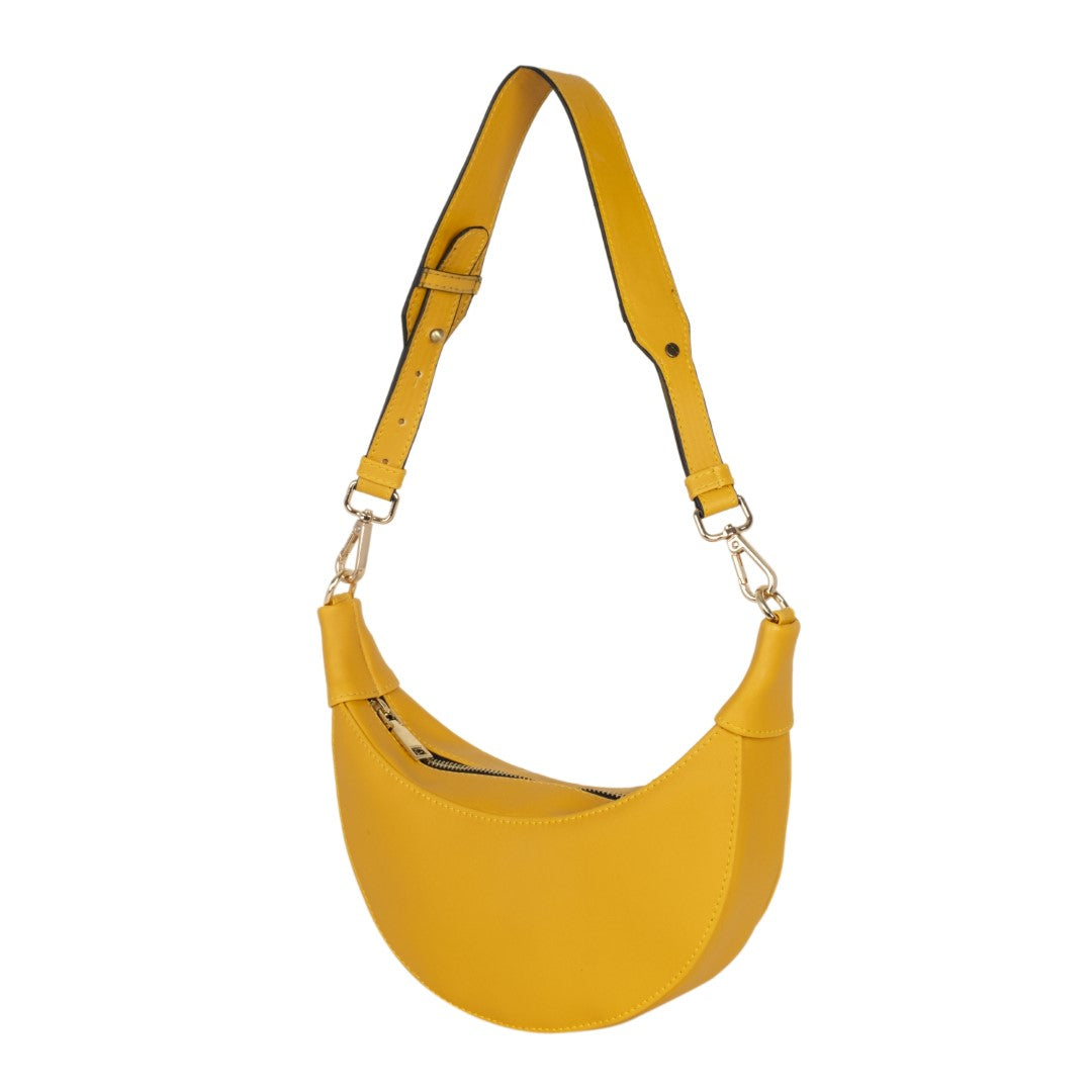 Crecent Moon Bag & Eyeglass Case Yellow(Combo)