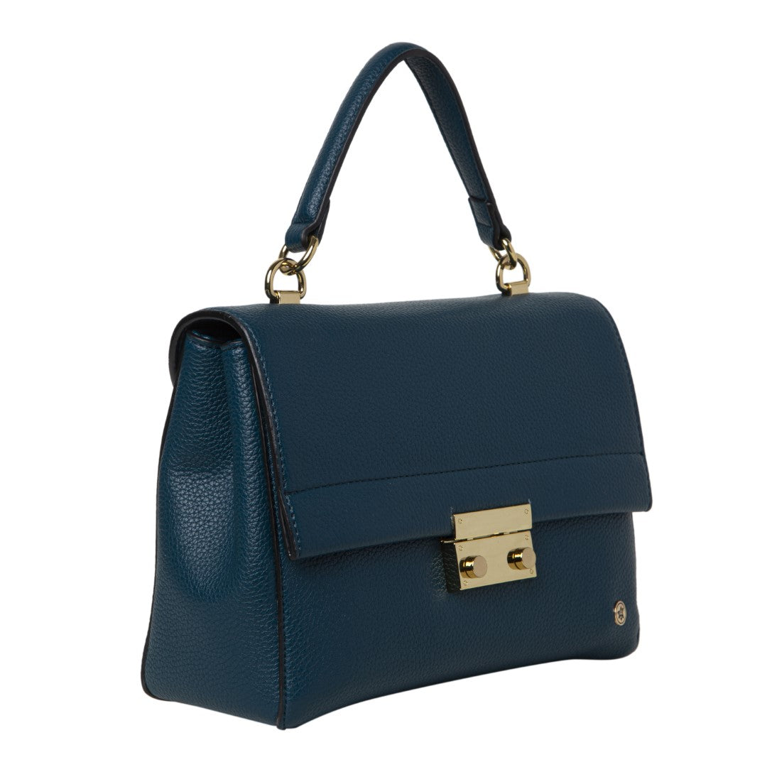 Hand Bag + Sling & Crecent Moon Bag-Eyeglass Case Peacock Green(Combo)