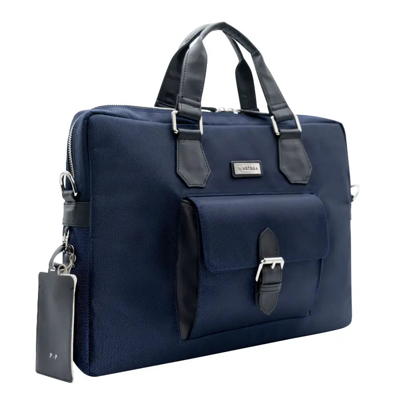 Smart Laptop Bag Matty And Rexene - Blue & Black