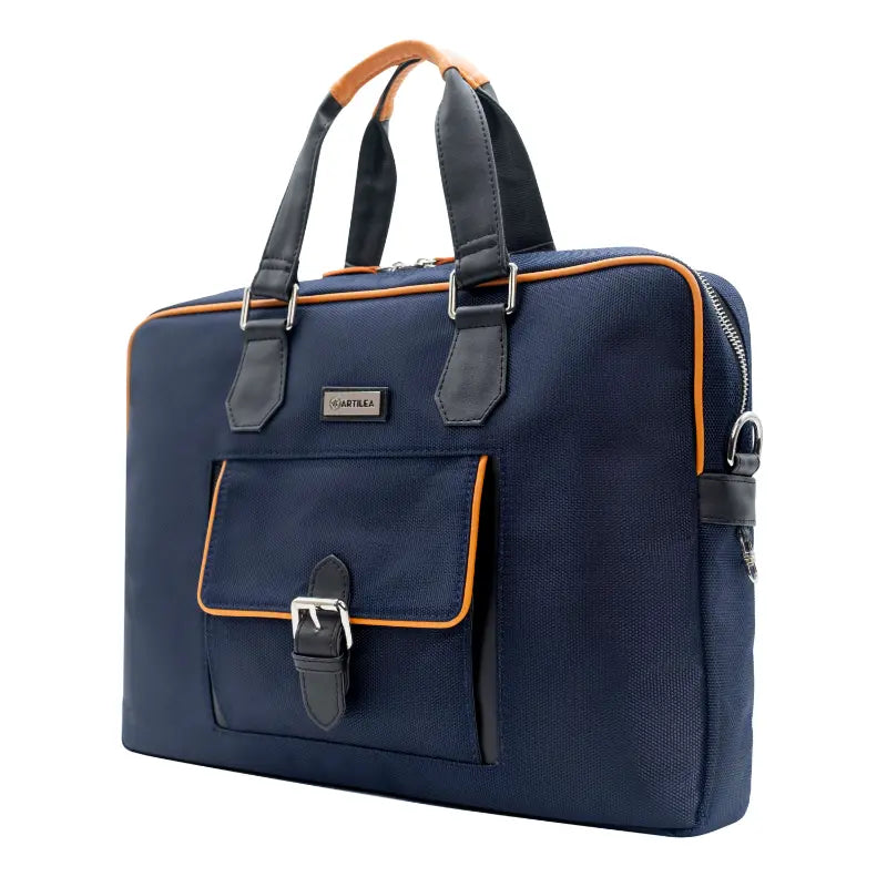 Smart Laptop Bag Matty And Rexene - Blue & Orange