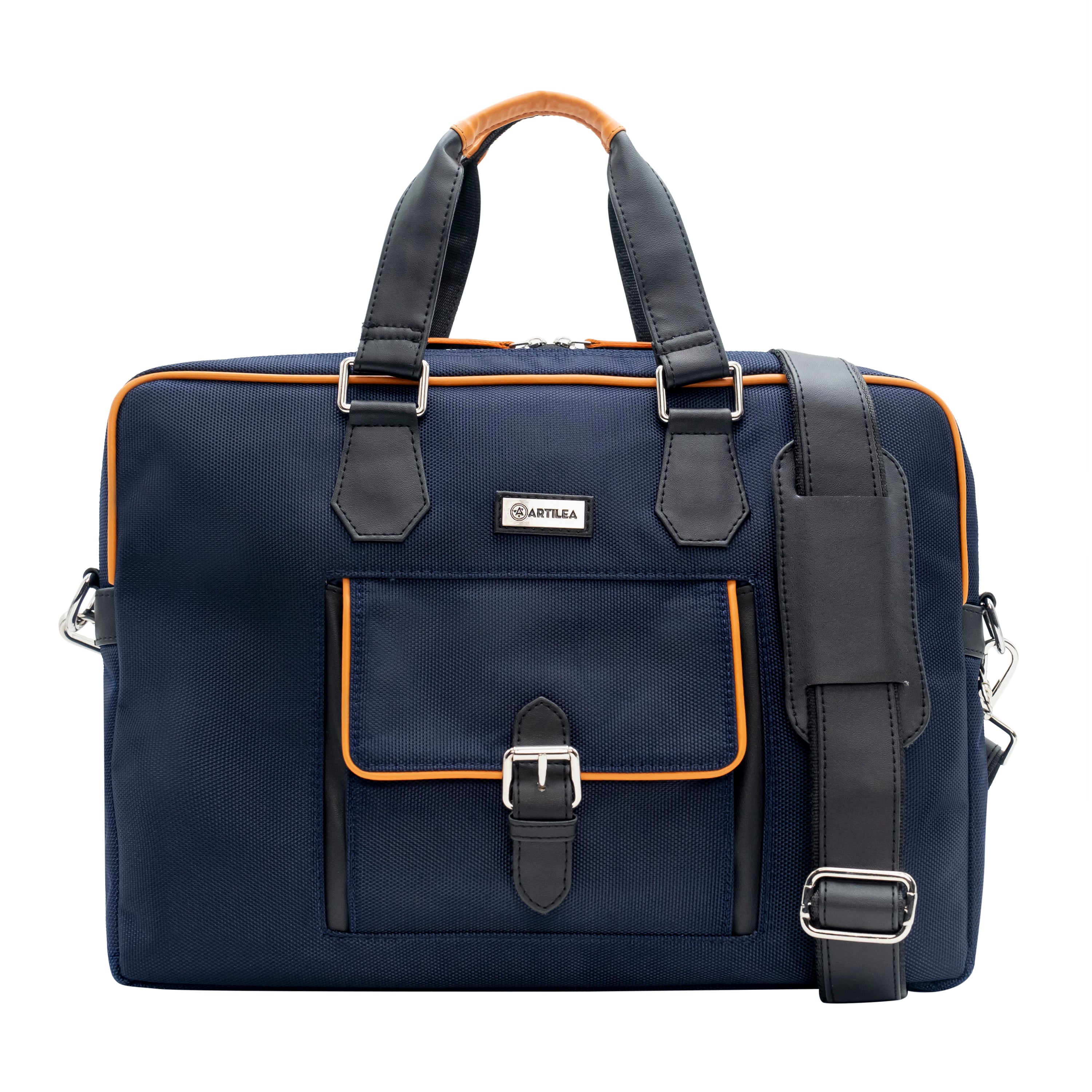 Smart Laptop Bag Matty And Rexene - Blue & Orange