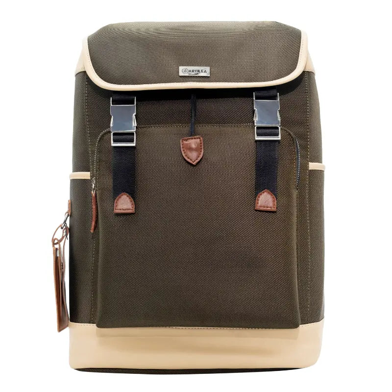 ULTIMATE BACKPACK - Green & Beige