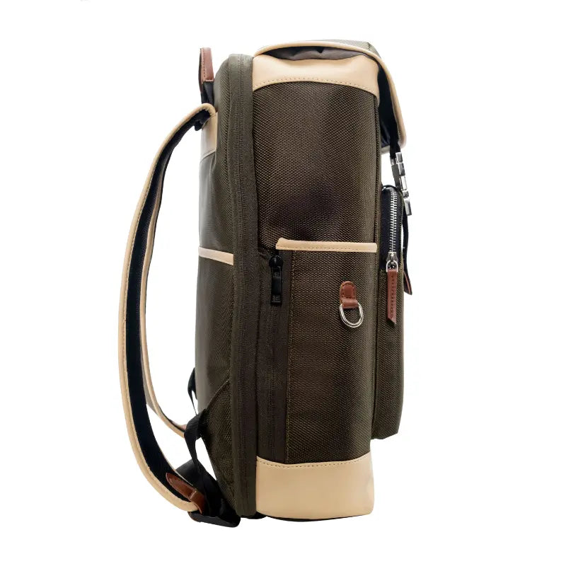 ULTIMATE BACKPACK - Green & Beige