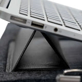 Laptop Sleeve With Stand 13" - Grey, Black