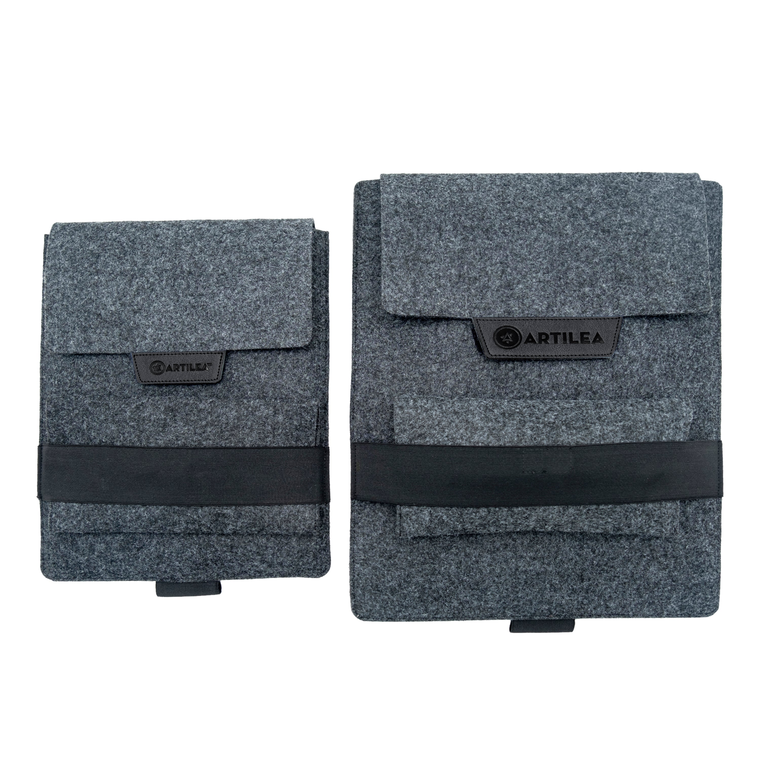 Laptop Sleeve With Stand 14" - Grey, Black