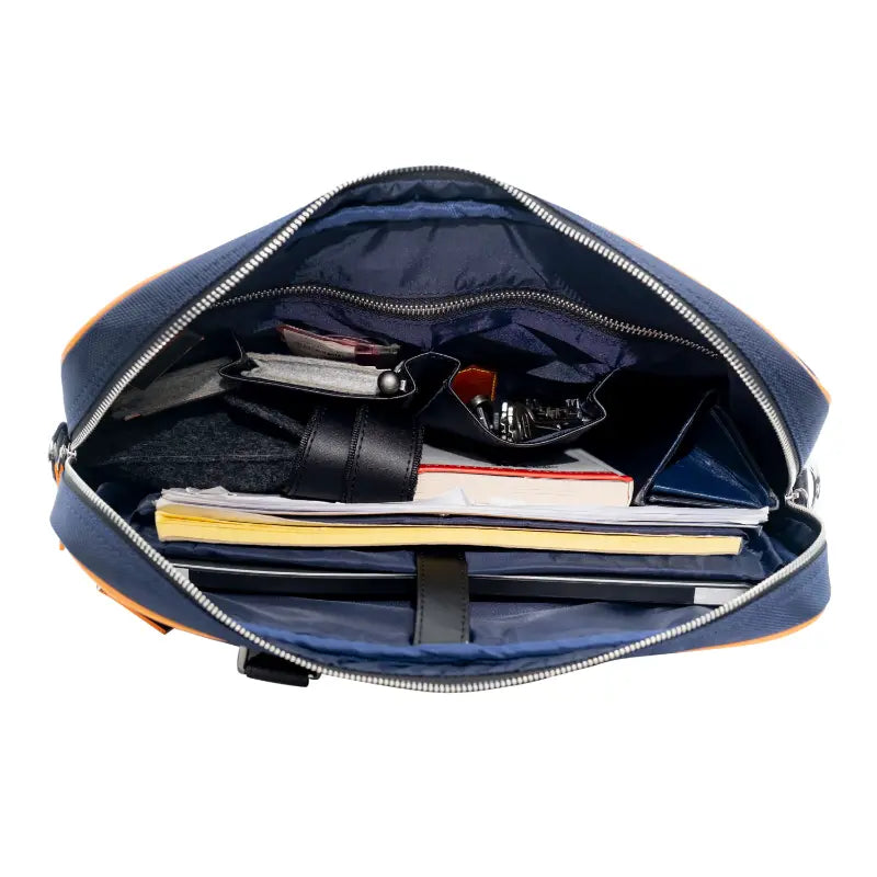 Smart Laptop Bag Matty And Rexene - Blue & Orange