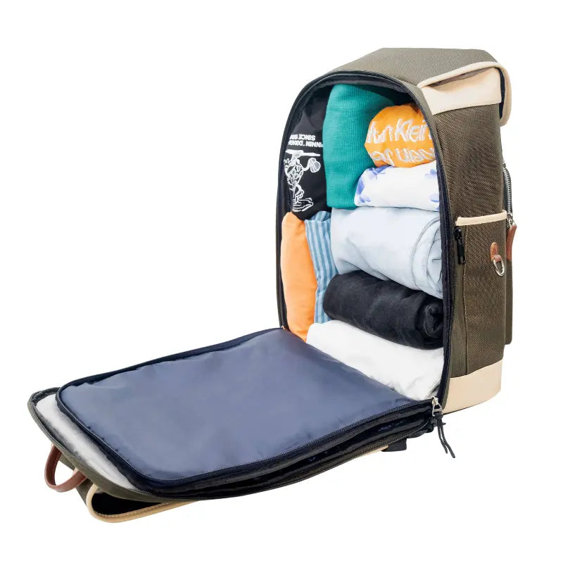 ULTIMATE BACKPACK - Green & Beige