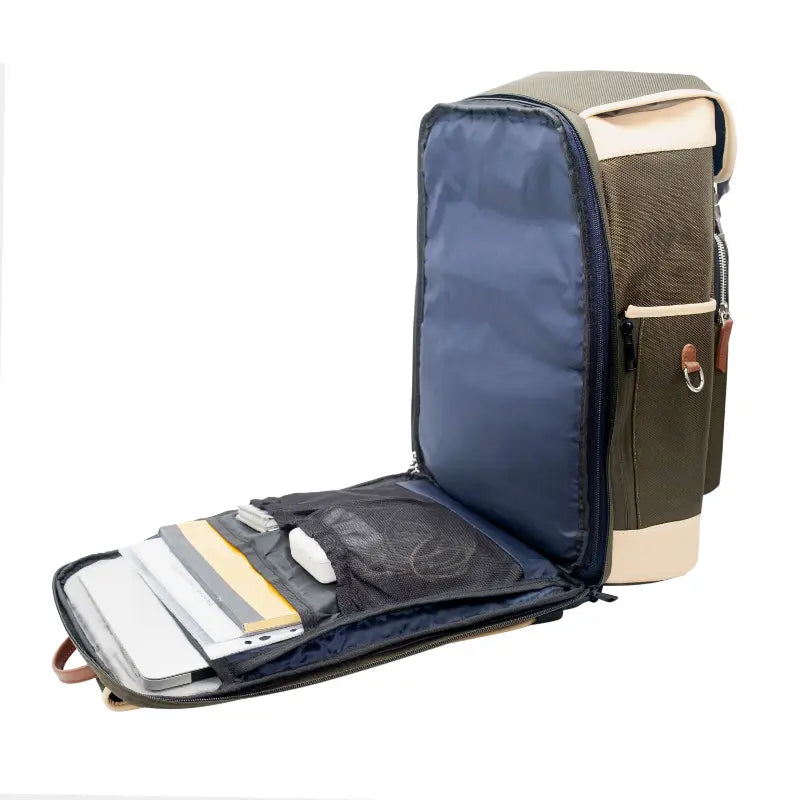 ULTIMATE BACKPACK - Green & Beige