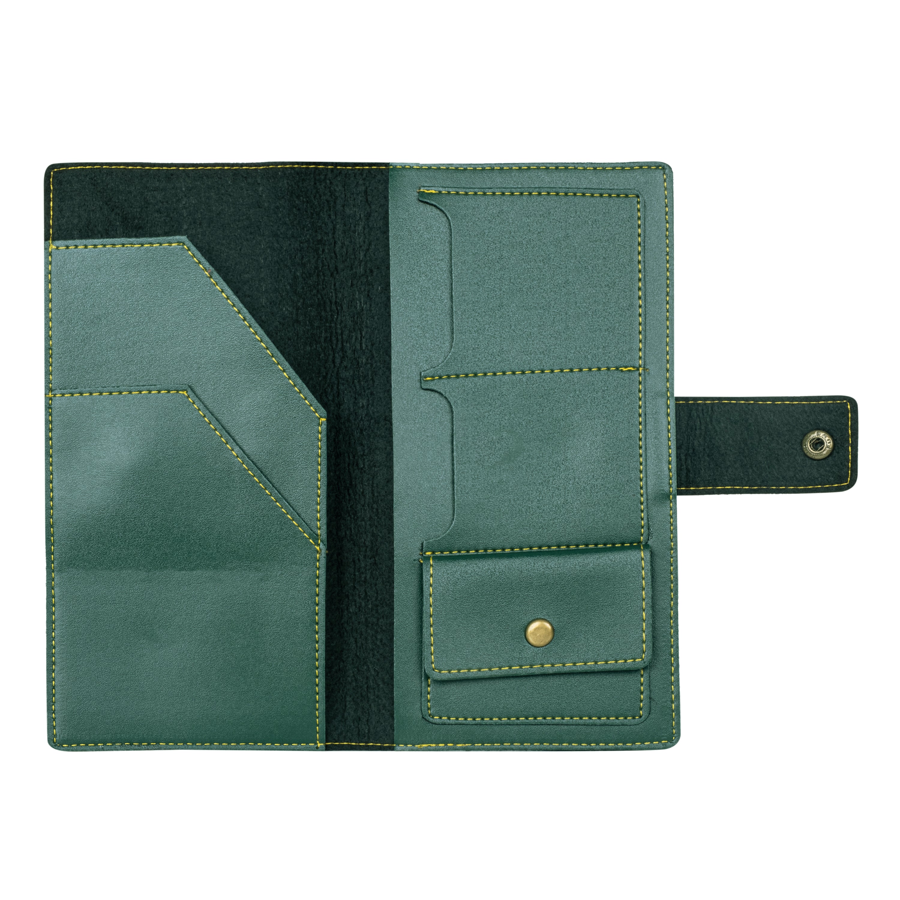 Travel Wallet & Passport Cover-Green