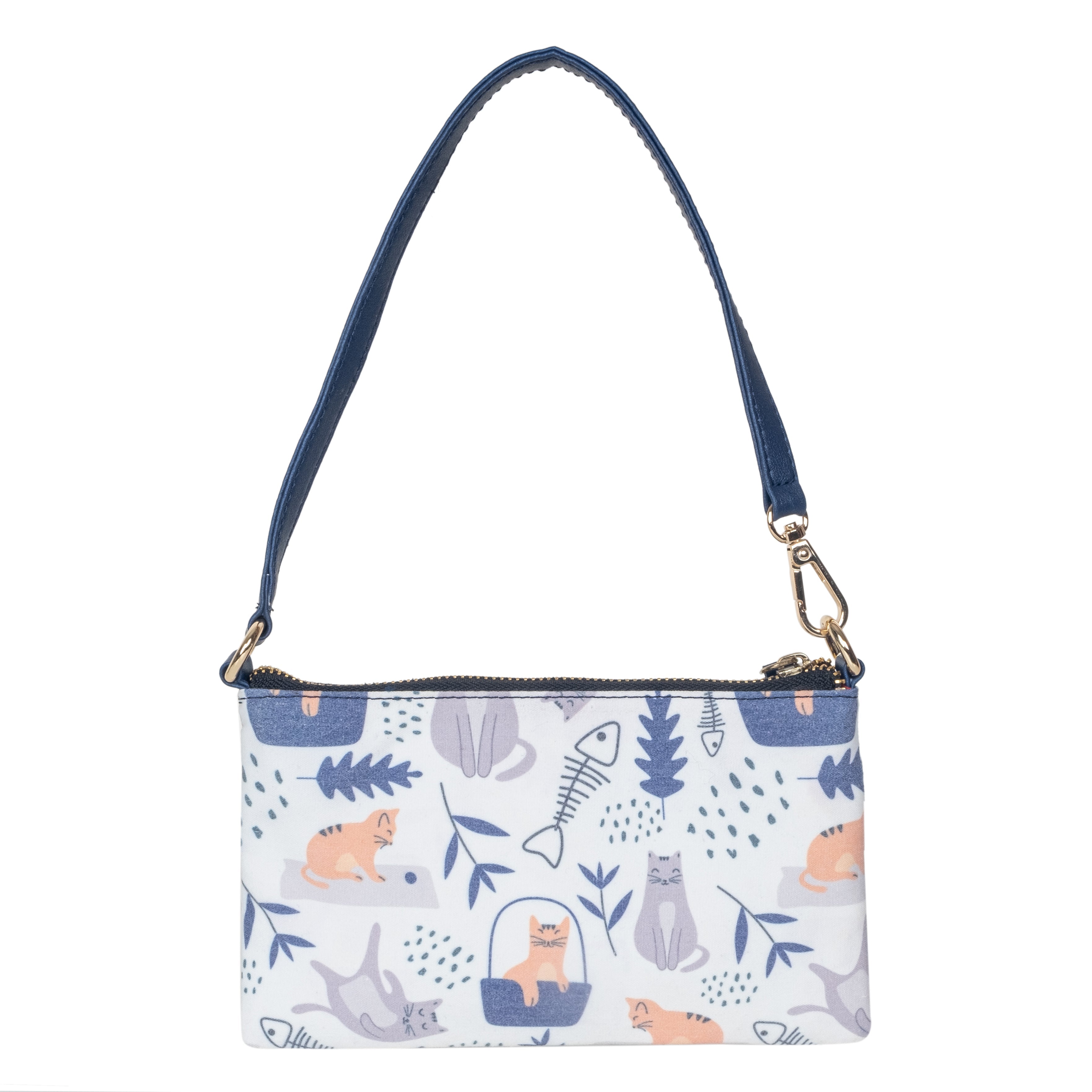 Wristlet Wallets - Catalogue-Blue printed