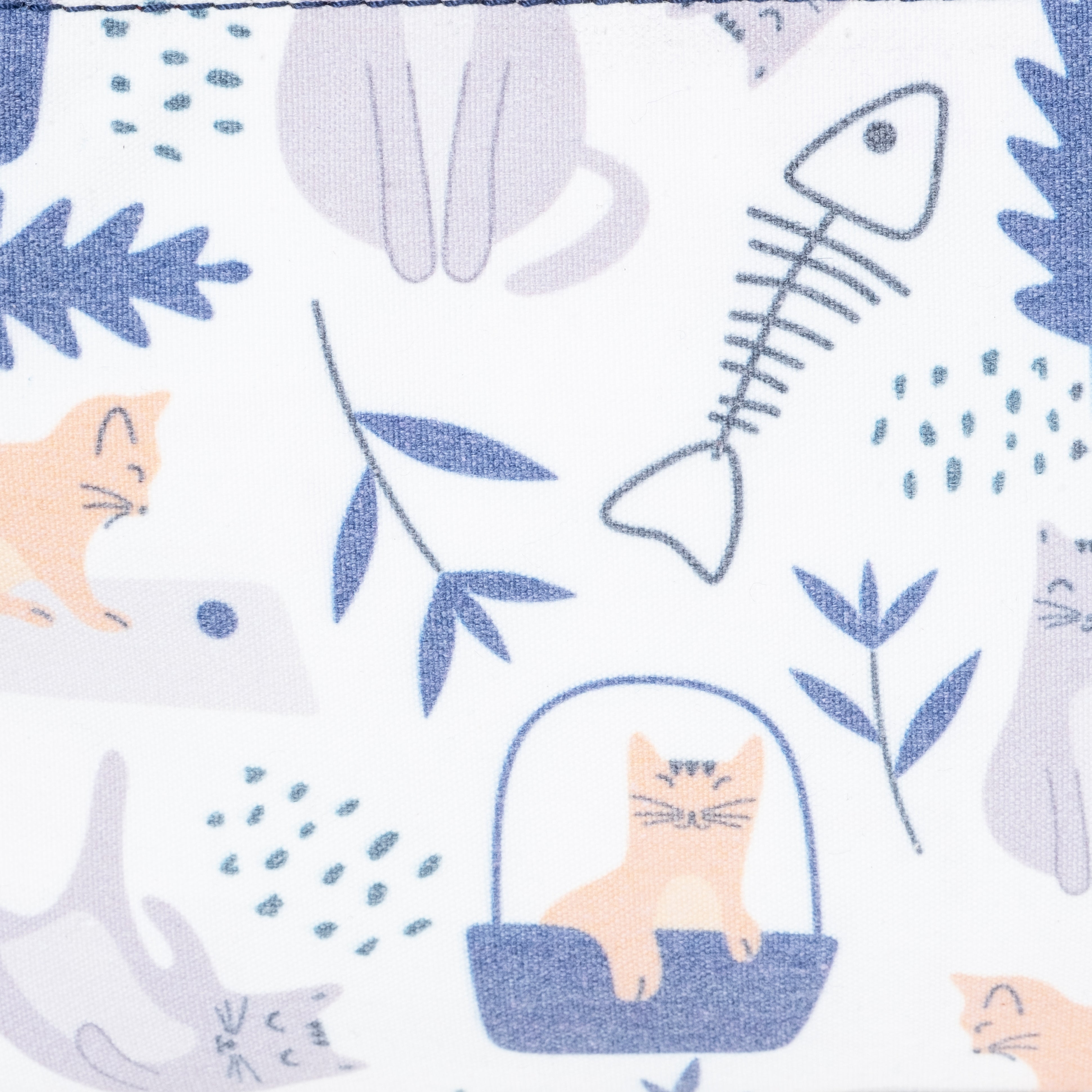 Wristlet Wallets - Catalogue-Blue printed