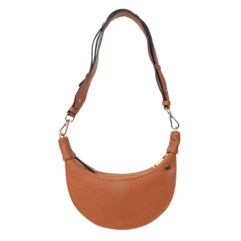 Crescent Moon Bag - Tan