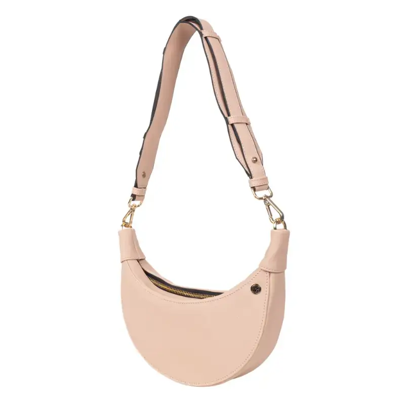 Crescent Moon Bag - Light Pink