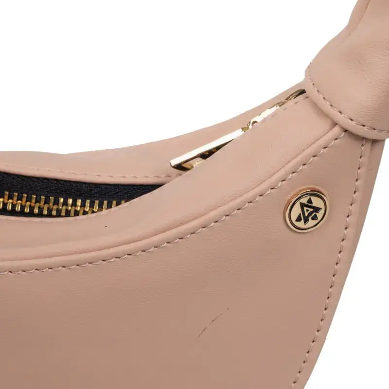 Crescent Moon Bag - Light Pink