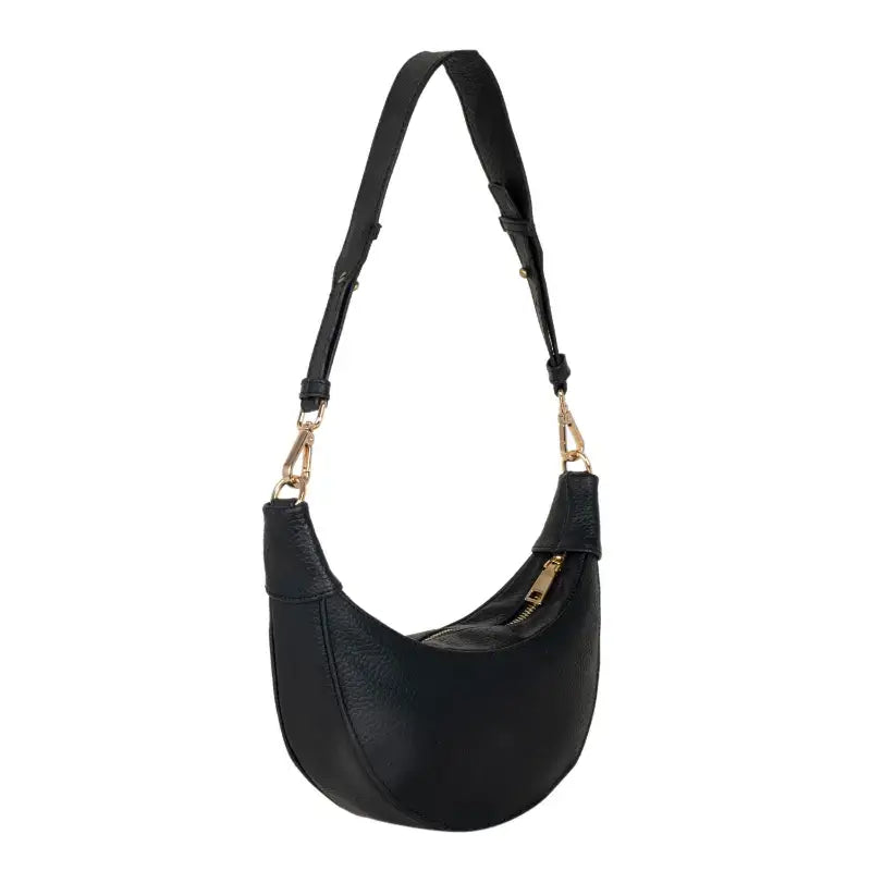 Crescent Moon Bag - Black