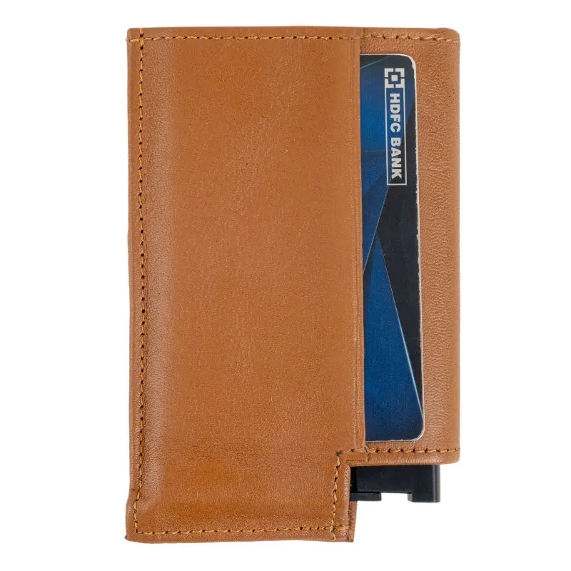 Artilea POP UP Card Holder Leather (Tan)